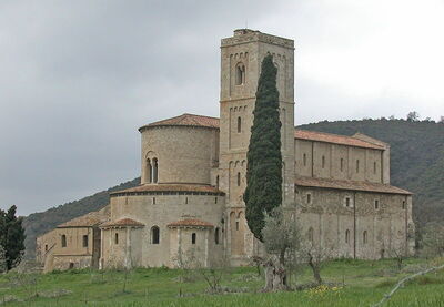 Sant'Antimo Abbey in Siena
