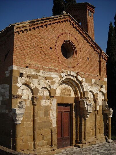 Church in San Giovanni d'Asso