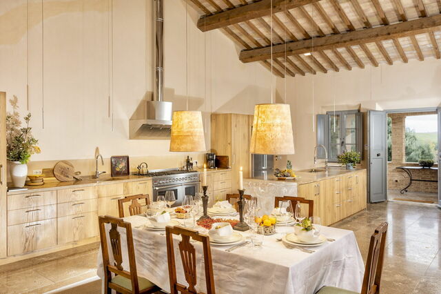 Podere D'Asso, kitchen