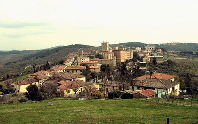 town of castellina in chianti