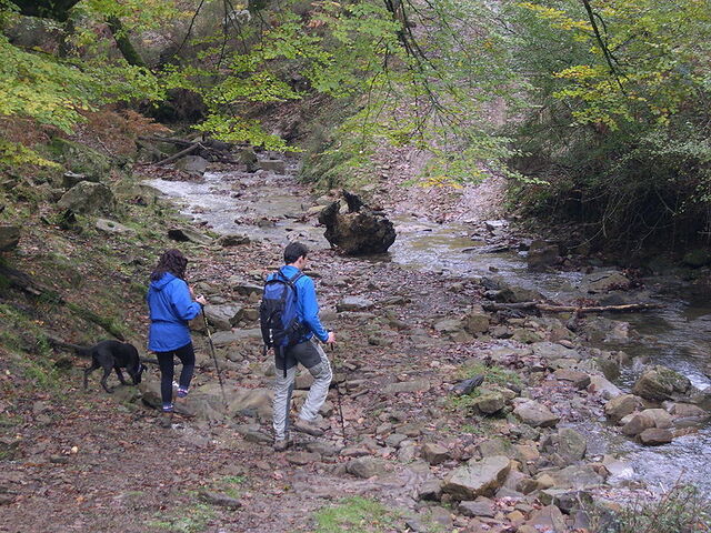 Mountain trek in Tuscany