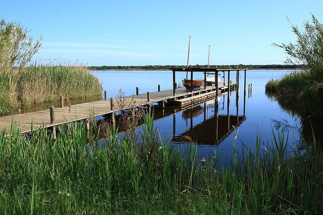 Lake Burano, dock