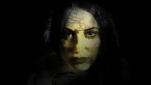 A ghost woman