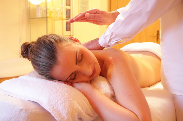 Massage in a Spa