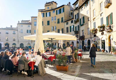 Dining out in Lucca