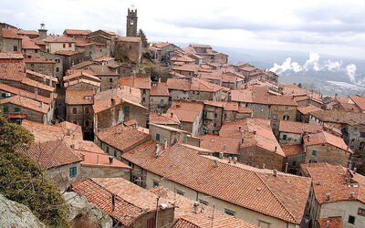 piancastagnaio town
