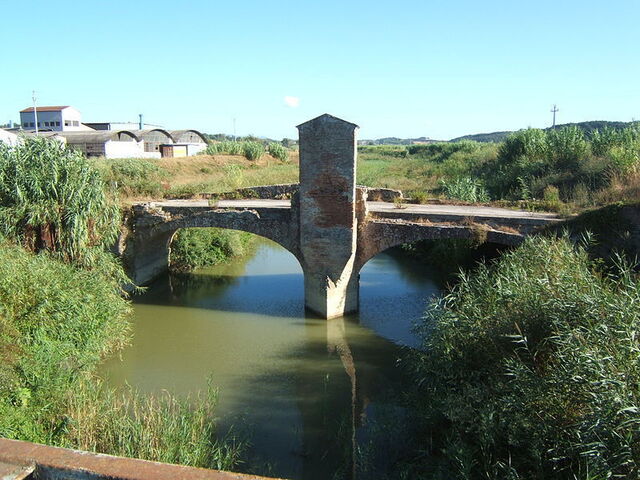 Ancient bridge in Collesalvetti