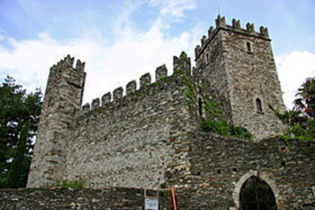 Castle Rezzonico near lake Como