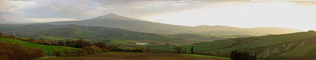 view of val d'orcia