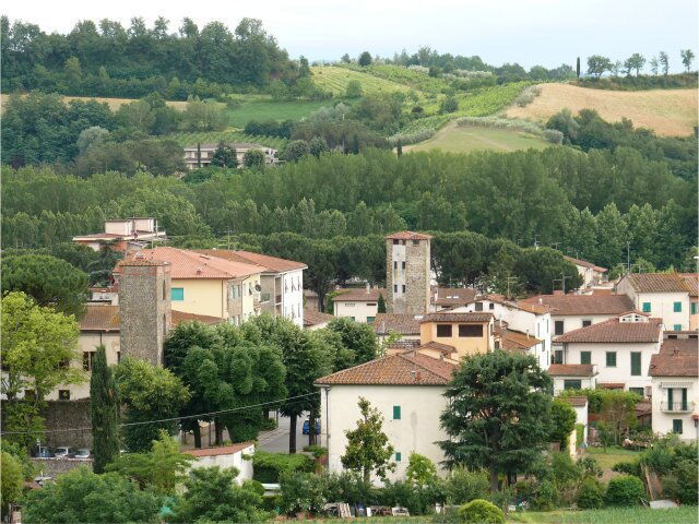 View of Terranuova Bracciolini