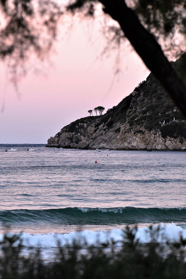 A beach in Tuscany