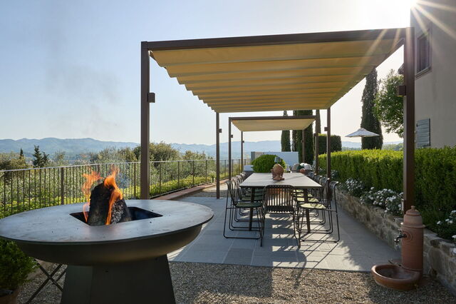 Villa Il Colto, al fresco