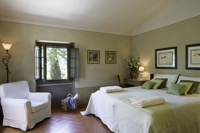 A bedroom in Villa Il Colto