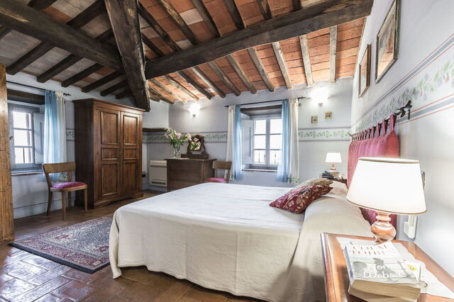 A bedroom in Torre del Cielo