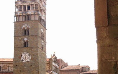 Pistoia duomo and bell tower
