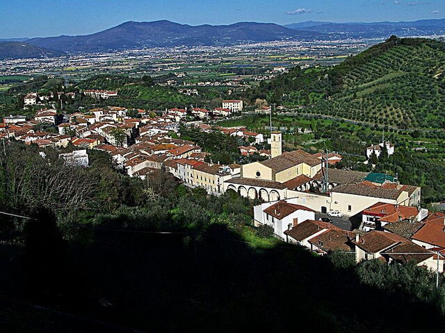 view of Carmignano town
