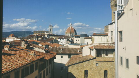 Uffizi, view