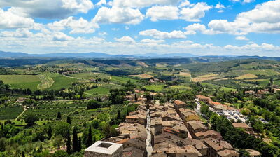San Gimignano, view