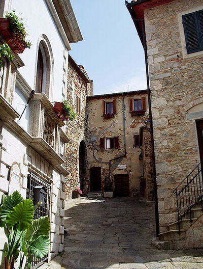 Montemerano town centre