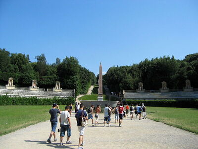 Egyptian Obelisk in Boboli Gardens