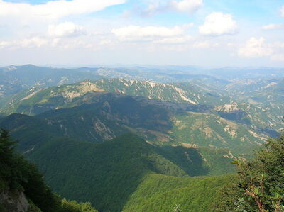 Views in the Casentinesi National Park