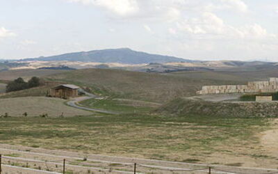 View of Theatre of Silence near Lajatico