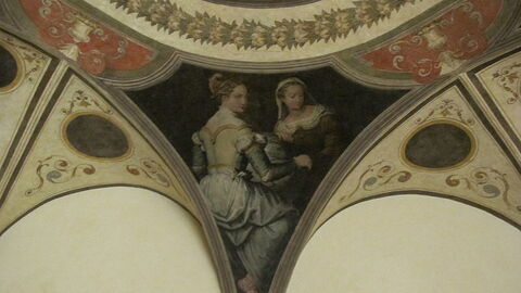 Image from the Room of the Muses, at Vasari's House