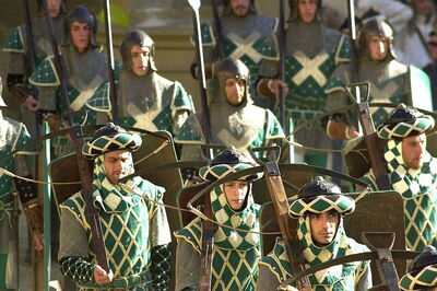 Soldiers, Giostra Del Saracino, Arezzo