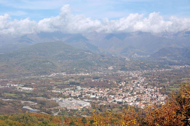 Villafranca in Lunigiana view