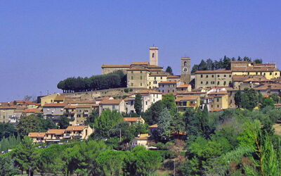 View of Montescudaio