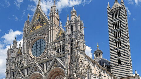 Siena's cathedral, exterior