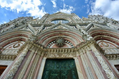 Siena's cathedral, facade