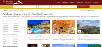 More vacation rentals & holiday ideas page