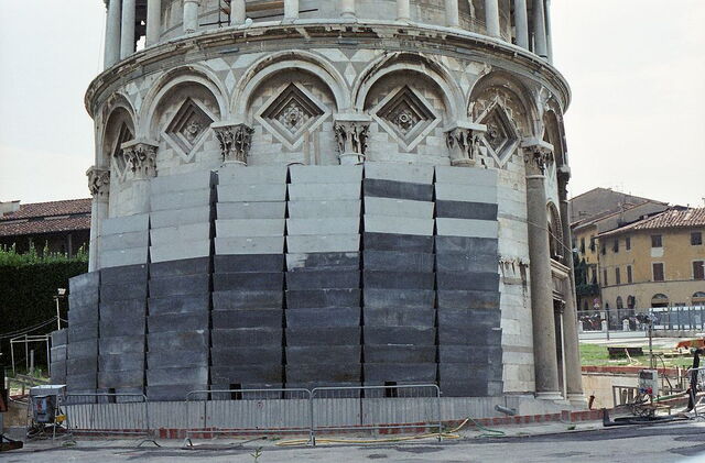 Lead Weights, Leaning Tower of Pisa