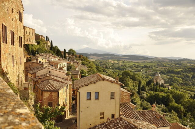 View from Montepulciano