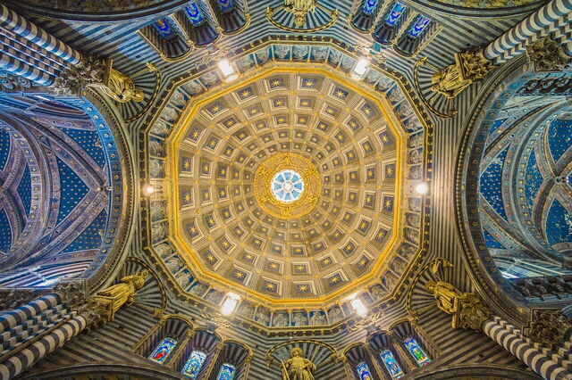 Ceiling of the Duomo of Siena