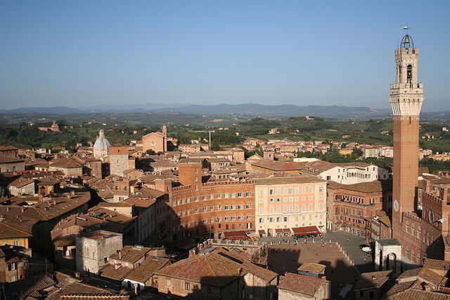 view of siena city