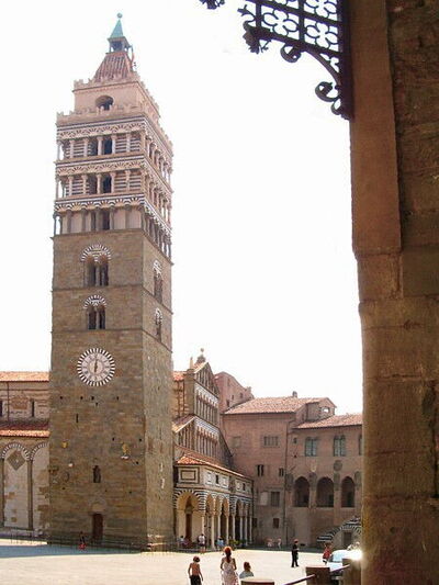 Piazza Duomo in Pistoia