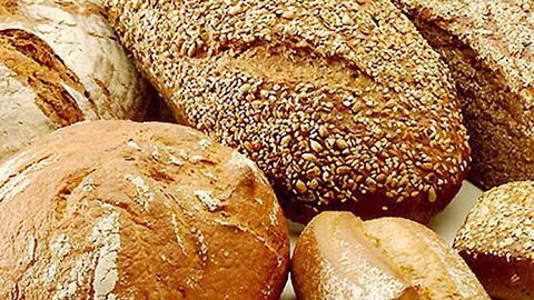 Selection of delicious breads