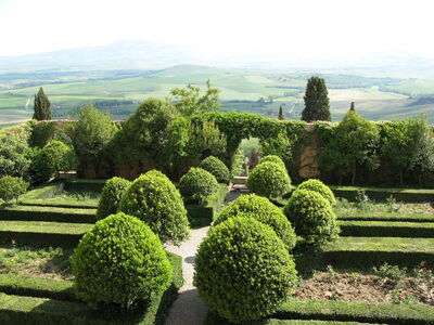 Palazzo Piccolomini, Gardens
