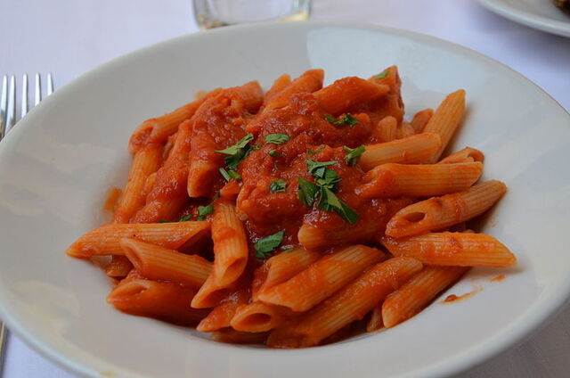 A delicious pasta dish