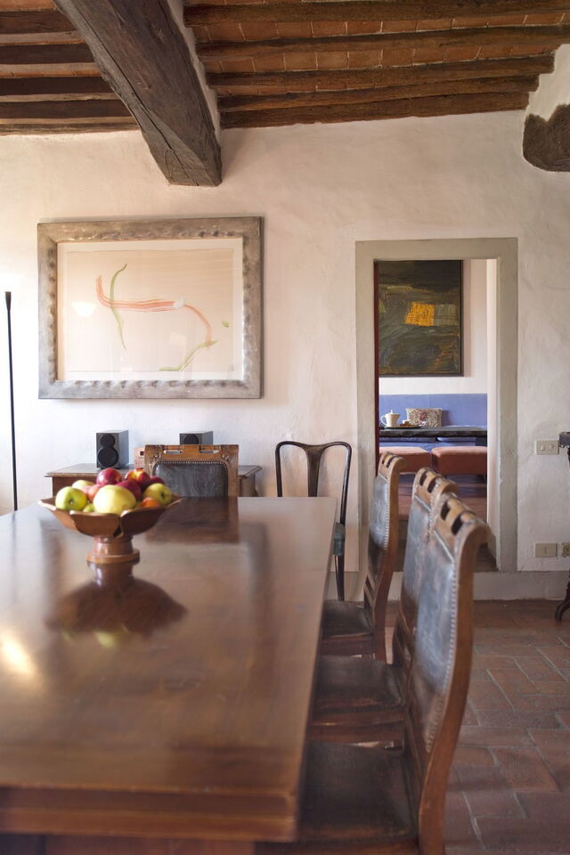 Dining at Ricavoli