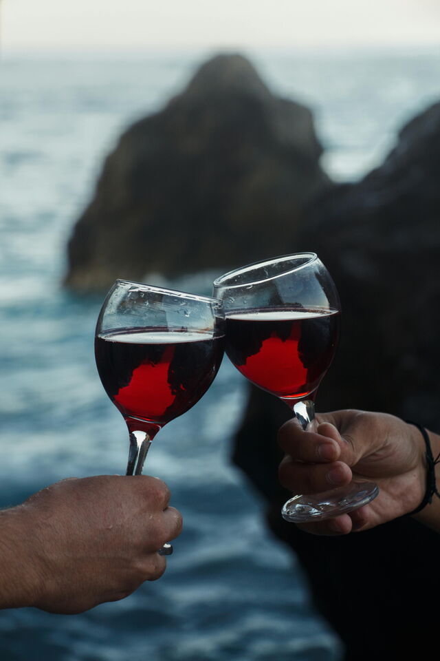 Wine on the Beach