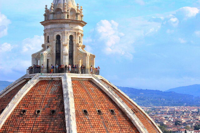 View from Florence Duomo