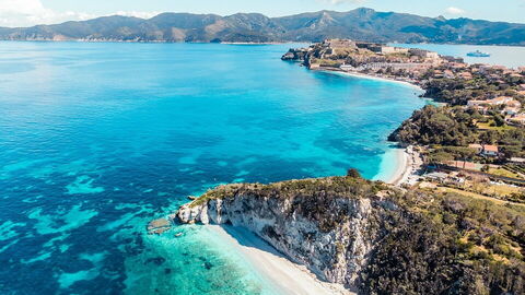 Coastline of Elba