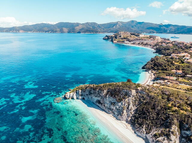 Coastline of Elba