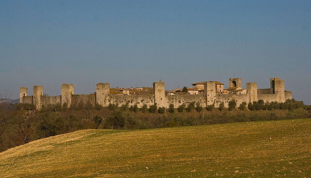 Fortress town of Monteriggioni