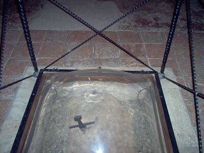 Montesiepi Chapel and the sword in the stone