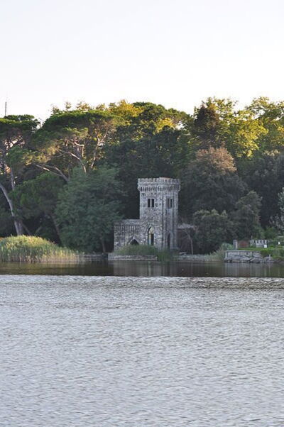The ancient Torre del Lago