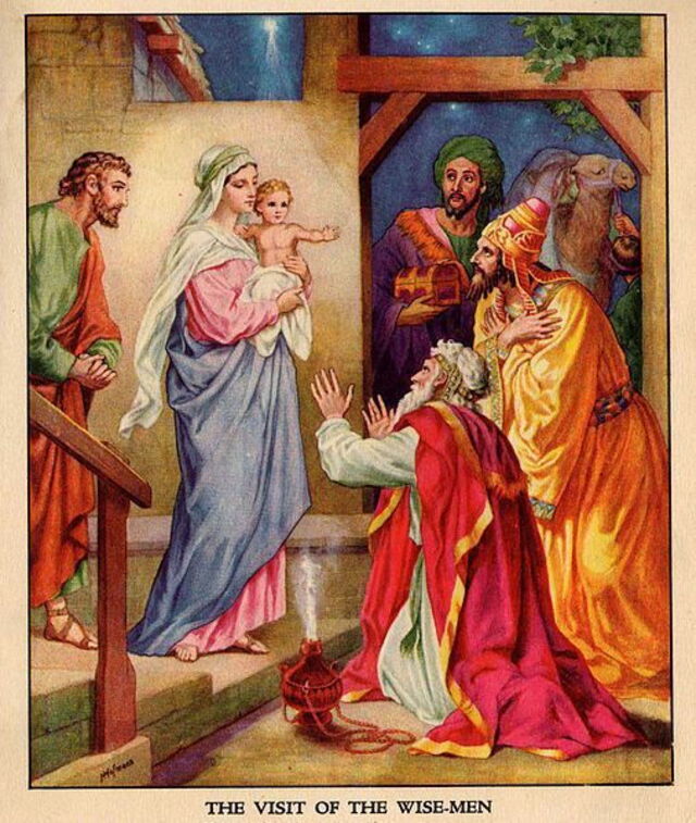 Painting of the Three Wise Men